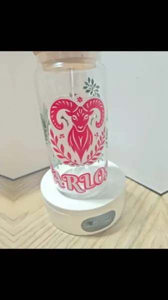 Vaso con signo zodiacal personalizado